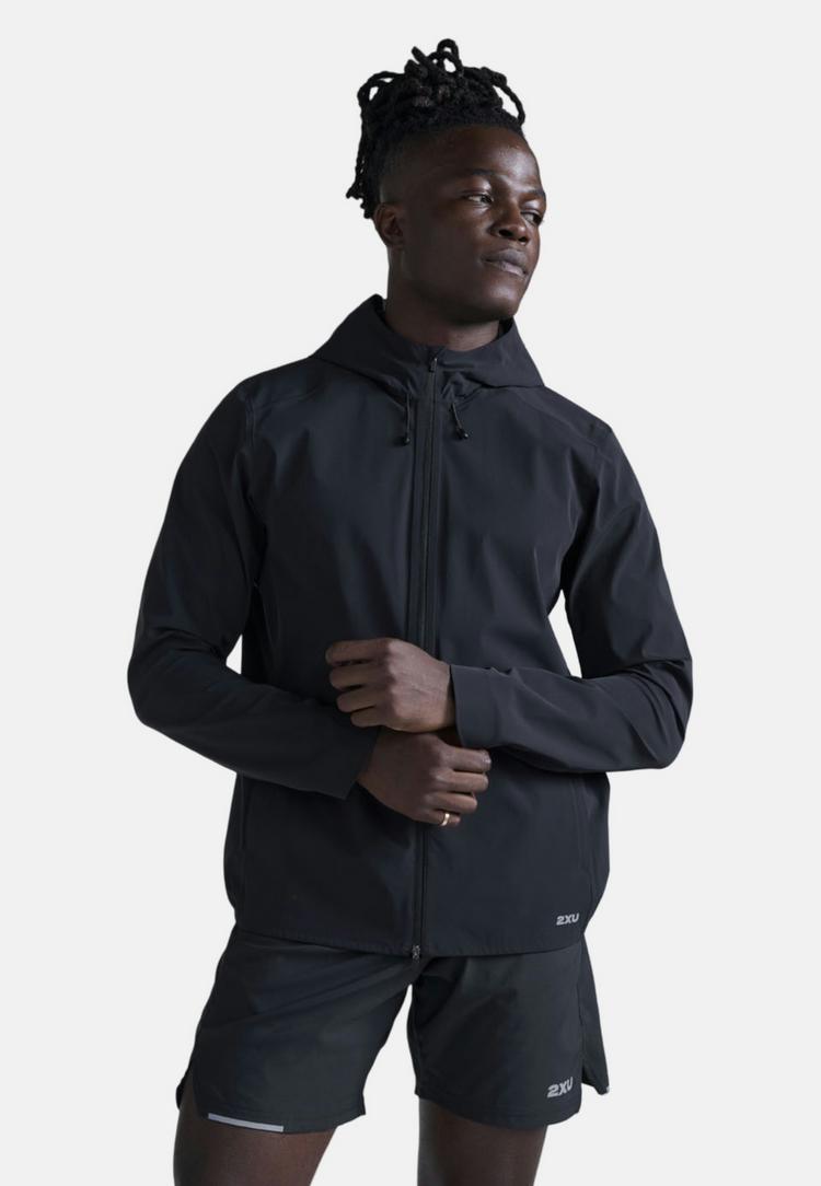 2XU 2XU Ignition Shield Jacket Laufjacke Herren - black-silver reflective - 3 | SportScheck