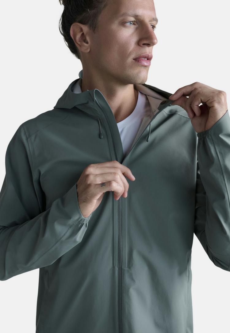 2XU 2XU Ignition Shield Jacket Laufjacke Herren - olive leaf-black reflective - 6 | SportScheck