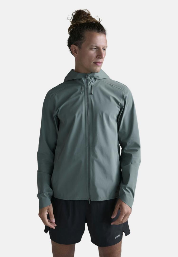 2XU 2XU Ignition Shield Jacket Laufjacke Herren - olive leaf-black reflective - 7 | SportScheck