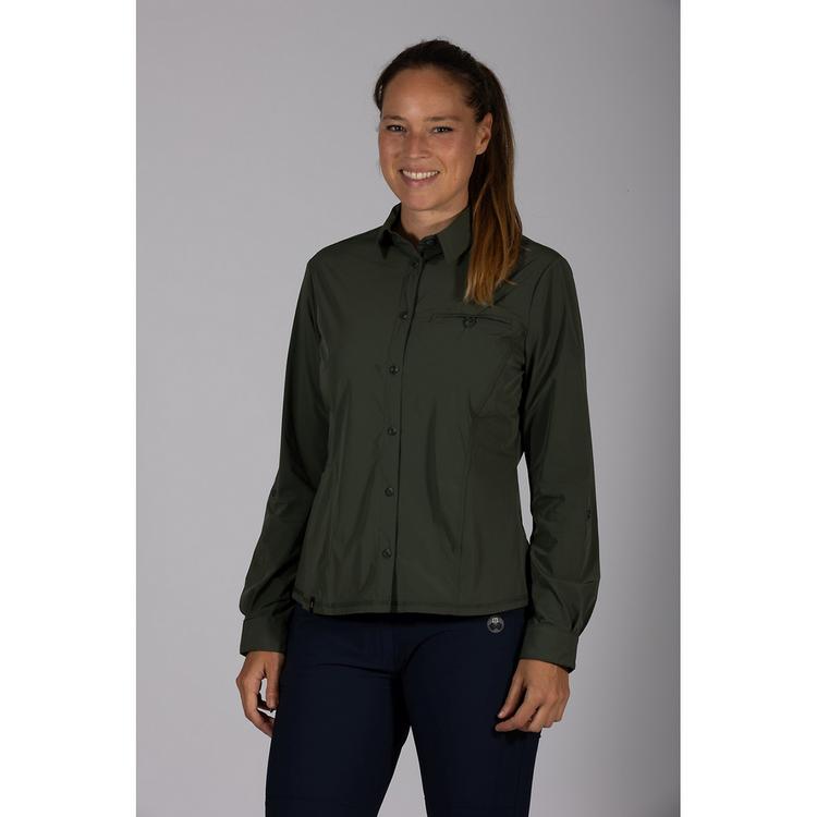 Maul Sport Maul Sport Hochalm UV50 Funktionsbluse Damen - Tannengr&uuml;n216 - 1 | SportScheck