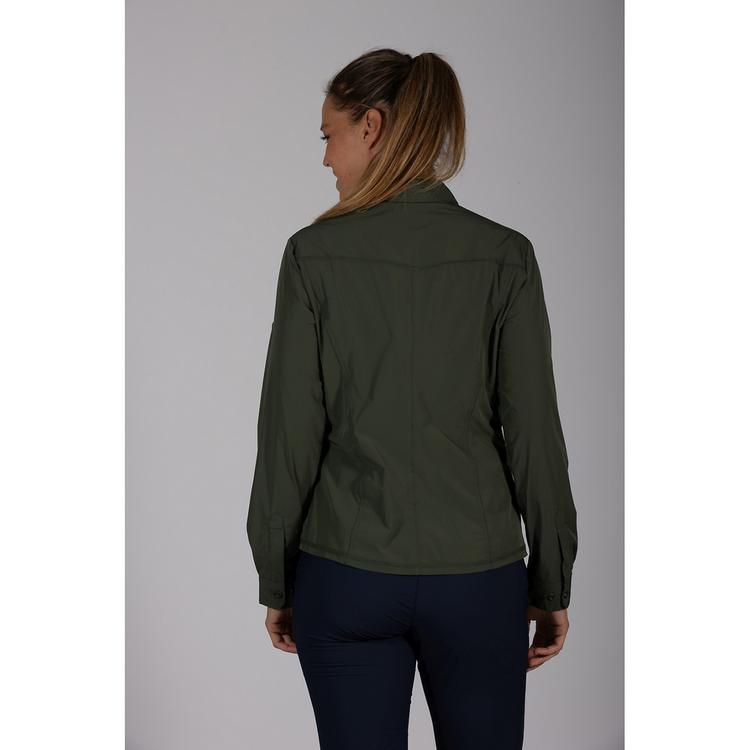 Maul Sport Maul Sport Hochalm UV50 Funktionsbluse Damen - Tannengr&uuml;n216 - 3 | SportScheck