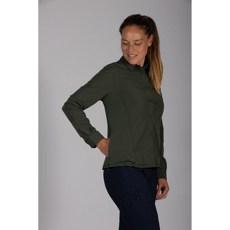 Maul Sport Maul Sport Hochalm UV50 Funktionsbluse Damen - Tannengr&uuml;n216 - 4 | SportScheck