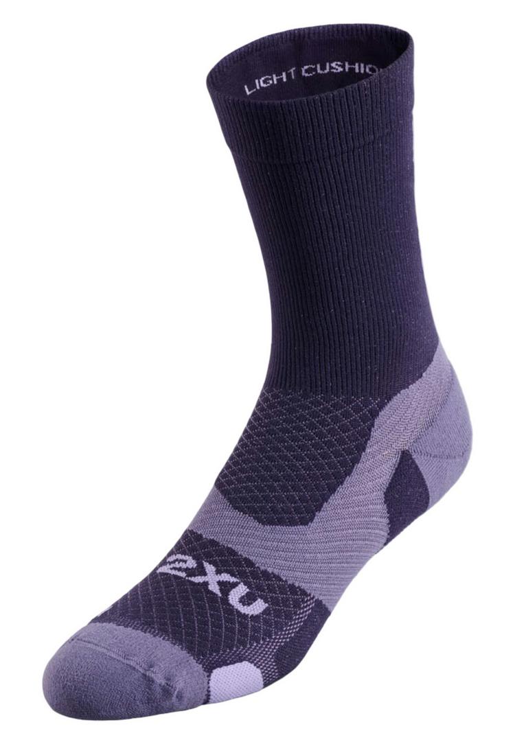 2XU 2XU Vectr Light Cushion Crew Socks Socken - velvet purple-dusted grape - 0 | SportScheck