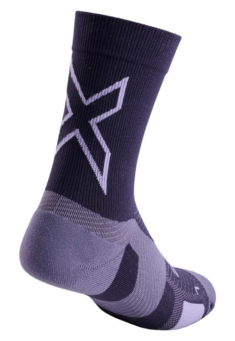 2XU 2XU Vectr Light Cushion Crew Socks Socken - velvet purple-dusted grape - 0 | SportScheck