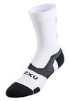 2XU Vectr Light Cushion Crew Socks Socken - white-black