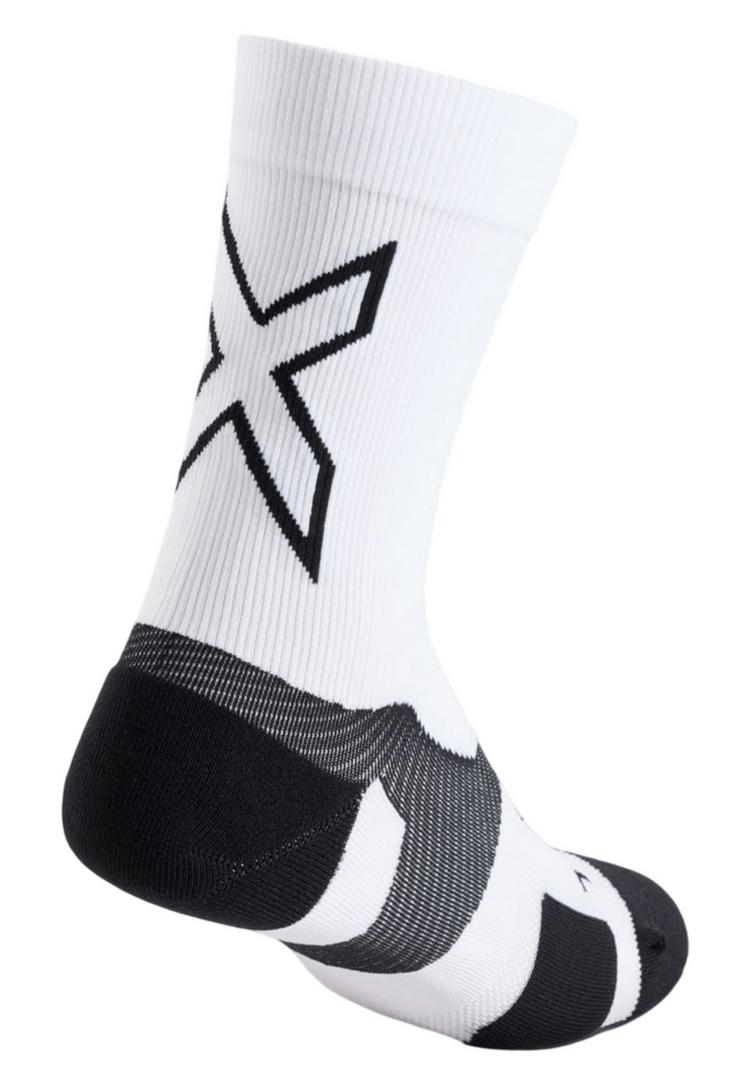 2XU 2XU Vectr Light Cushion Crew Socks Socken - white-black - 0 | SportScheck