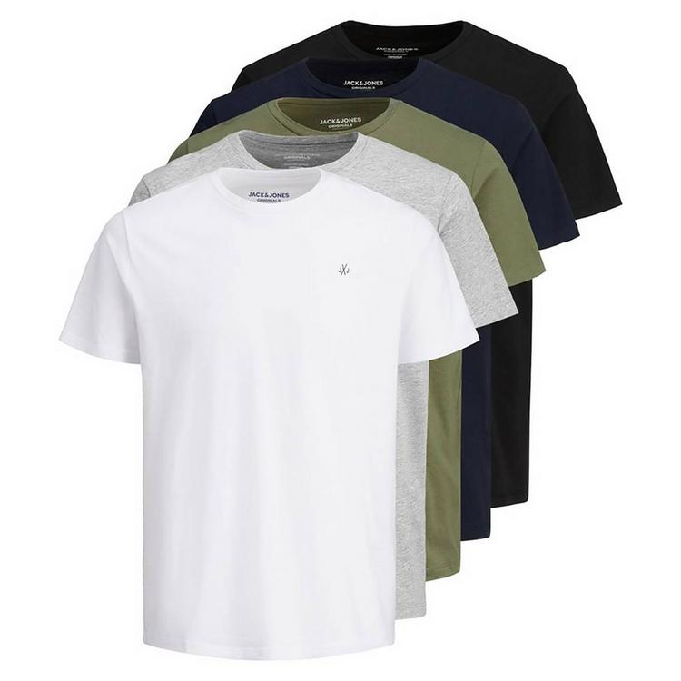 Jack & Jones Jack & Jones T-Shirt T-Shirt Herren - Wei&szlig;/Grau/Gr&uuml;n/Blau/Schwarz - 0 | SportScheck