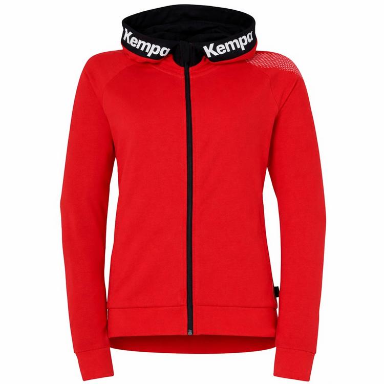 Kempa Kempa Core 26 Women Kapuzenjacke - rot - 0 | SportScheck