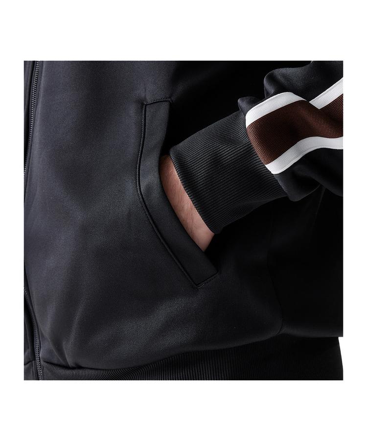 New Era New Era Ne Script Track Jacke Sweatjacke Herren - schwarz - 1 | SportScheck