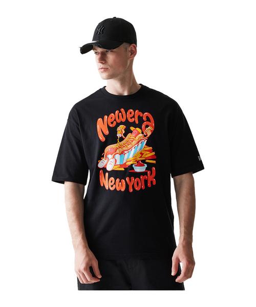 New Era Food Grphc Os T-Shirt T-Shirt Herren