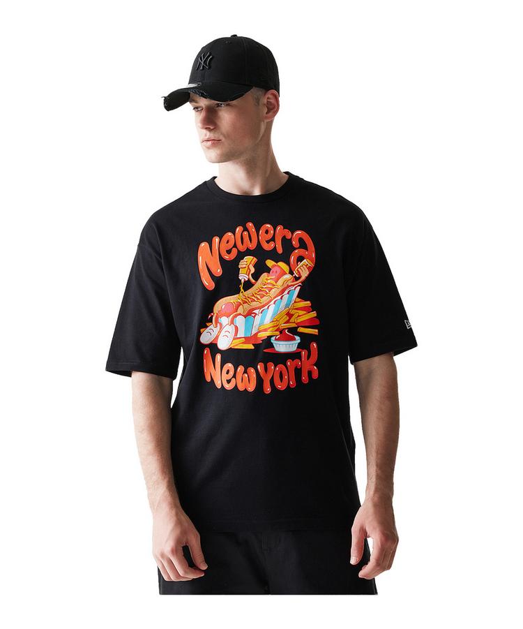 New Era New Era Food Grphc Os T-Shirt T-Shirt Herren - schwarz - 0 | SportScheck