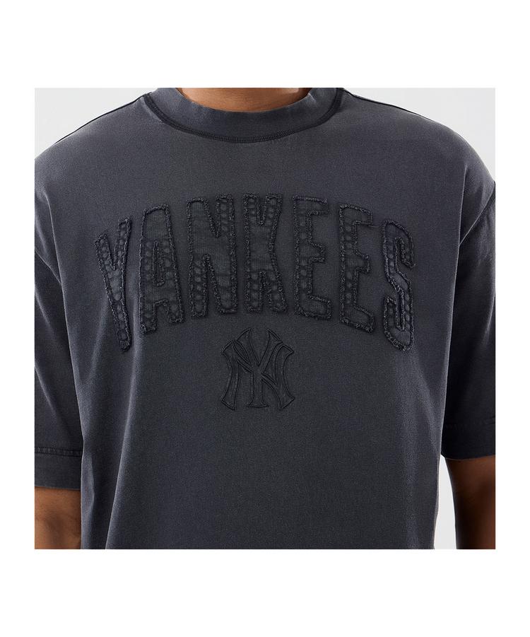 New Era New Era MLB Washed Boxy Neyyan T-Shirt T-Shirt Herren - schwarz - 0 | SportScheck