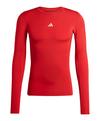 adidas Techfit Longsleeve Kids Funktionsshirt Kinder - rot