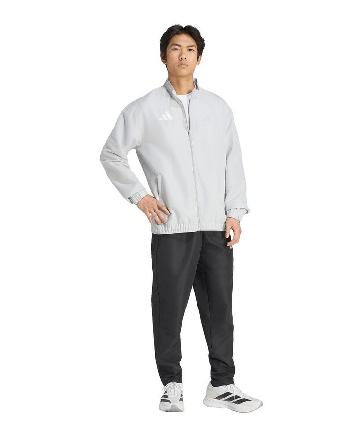 adidas adidas Entrada 26 Pr&auml;sentationsjacke Wei&szlig; Trainingsjacke Herren - grauweiss - 1 | SportScheck