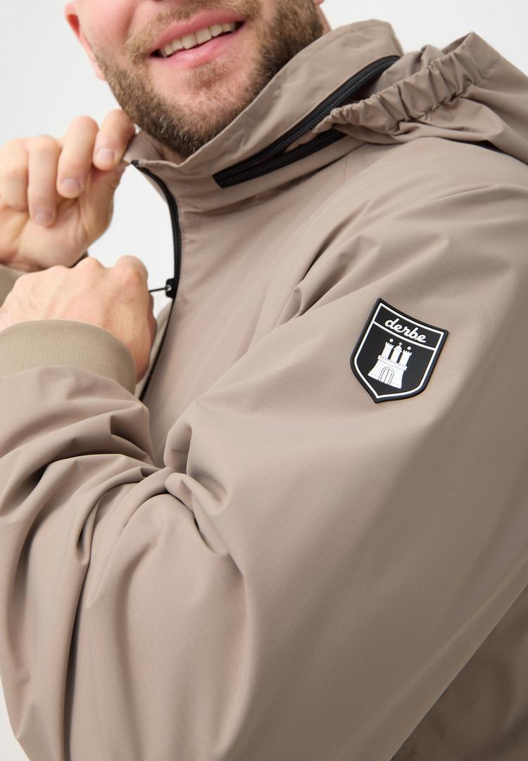 Derbe Derbe Ripby Regenjacke Herren - cobblestone_jet black - 0 | SportScheck