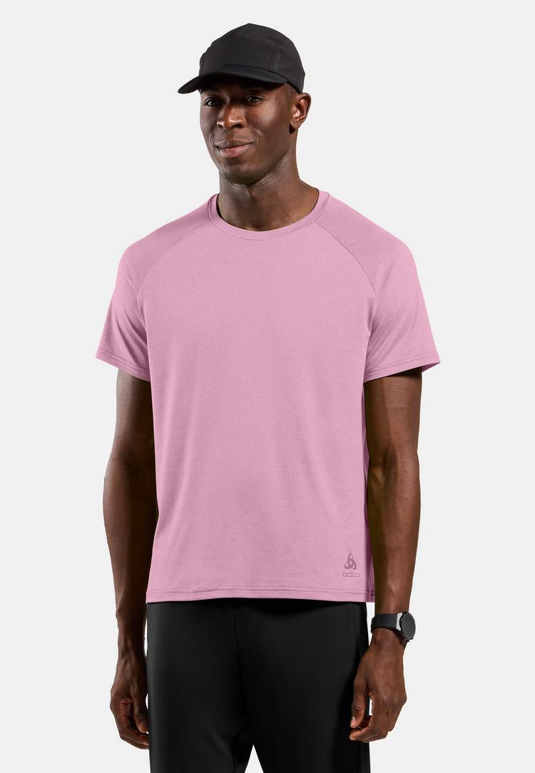 Odlo Odlo Essential 365 T-Shirt Laufshirt Herren - hyper pink melange(30324) - 0 | SportScheck