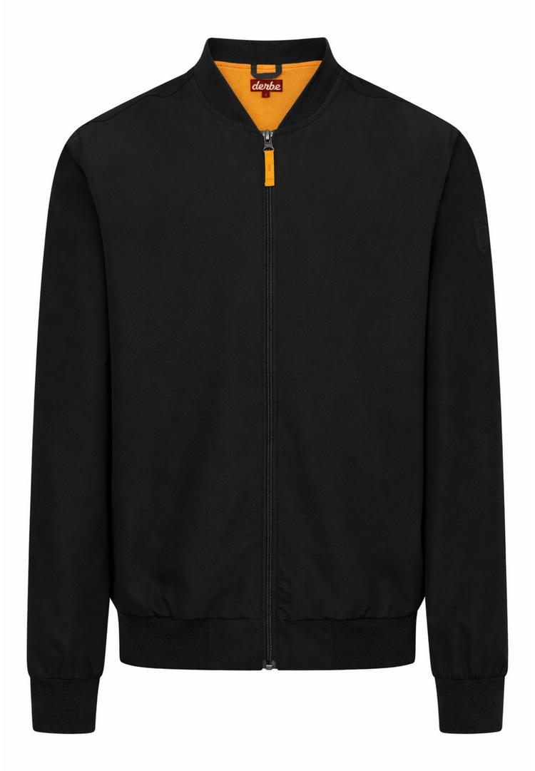 Derbe Derbe Blousby Regenjacke Herren - jet black_orange - 0 | SportScheck