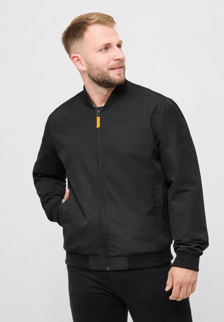 Derbe Derbe Blousby Regenjacke Herren - jet black_orange - 0 | SportScheck