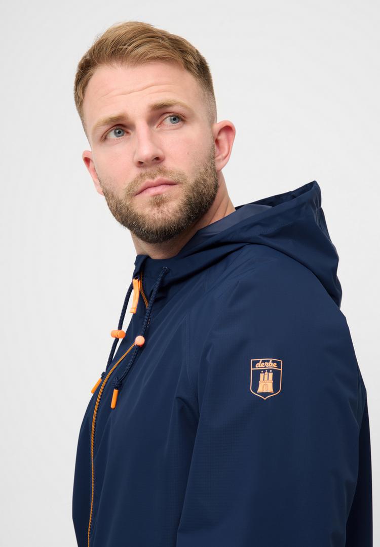 Derbe Derbe Packby Funktionsjacke Herren - navy peony - 0 | SportScheck