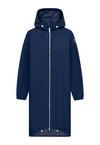 Derbe Kapby Regenmantel Damen - navy peony