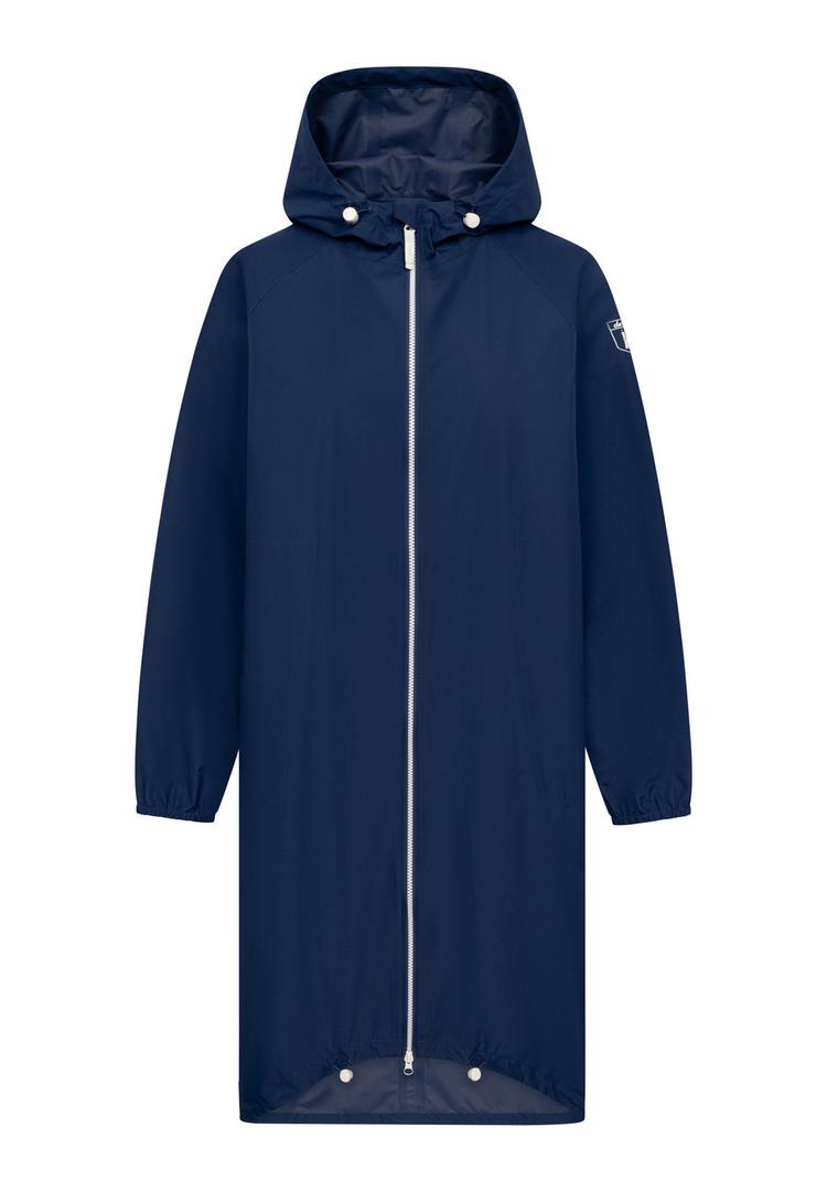 Derbe Derbe Kapby Regenmantel Damen - navy peony - 0 | SportScheck