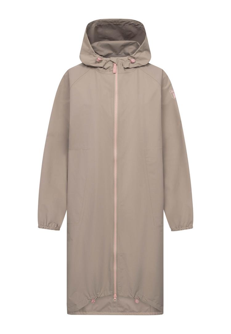 Derbe Derbe Kapby Regenmantel Damen - Cobblestone - 0 | SportScheck