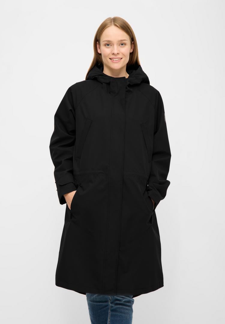 Derbe Derbe Deutby Regenmantel Damen - jet black - jet black - 0 | SportScheck