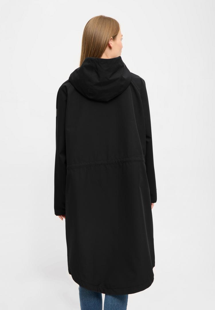 Derbe Derbe Deutby Regenmantel Damen - jet black - jet black - 2 | SportScheck