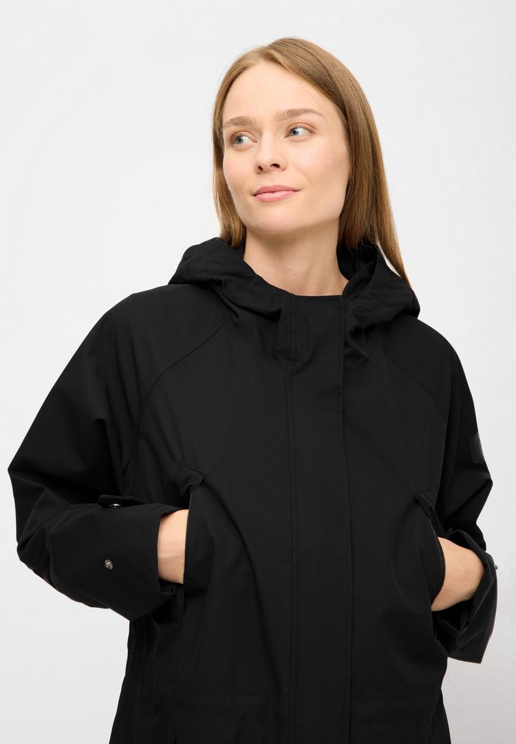 Derbe Derbe Deutby Regenmantel Damen - jet black - jet black - 0 | SportScheck