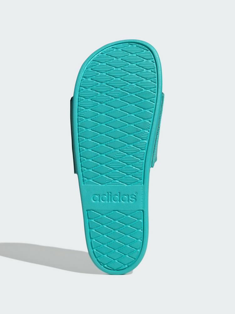 adidas adidas adilette Comfort MER Badeschlappen Slipper - Semi Mint Rush / Semi Mint Rush / Cloud White - 2 | SportScheck