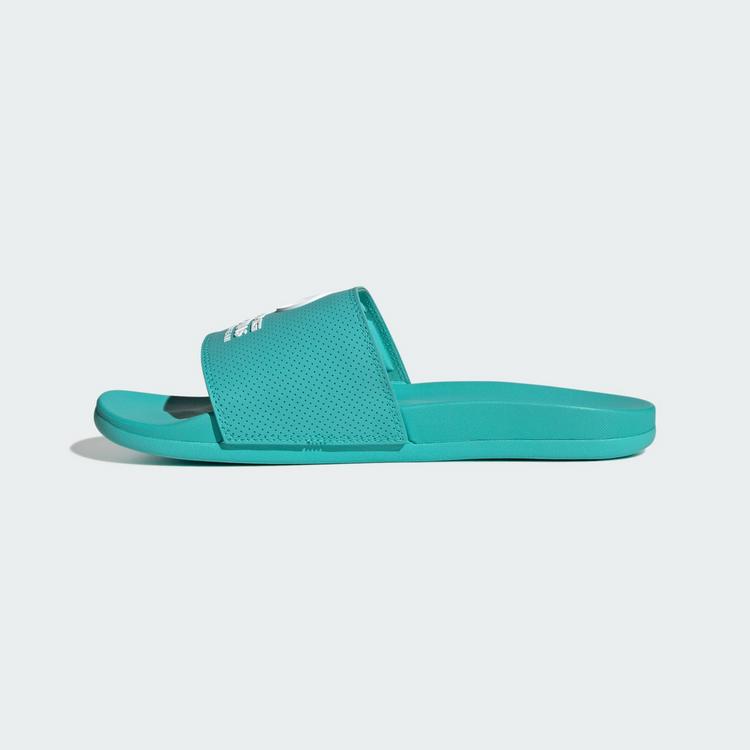 adidas adidas adilette Comfort MER Badeschlappen Slipper - Semi Mint Rush / Semi Mint Rush / Cloud White - 5 | SportScheck