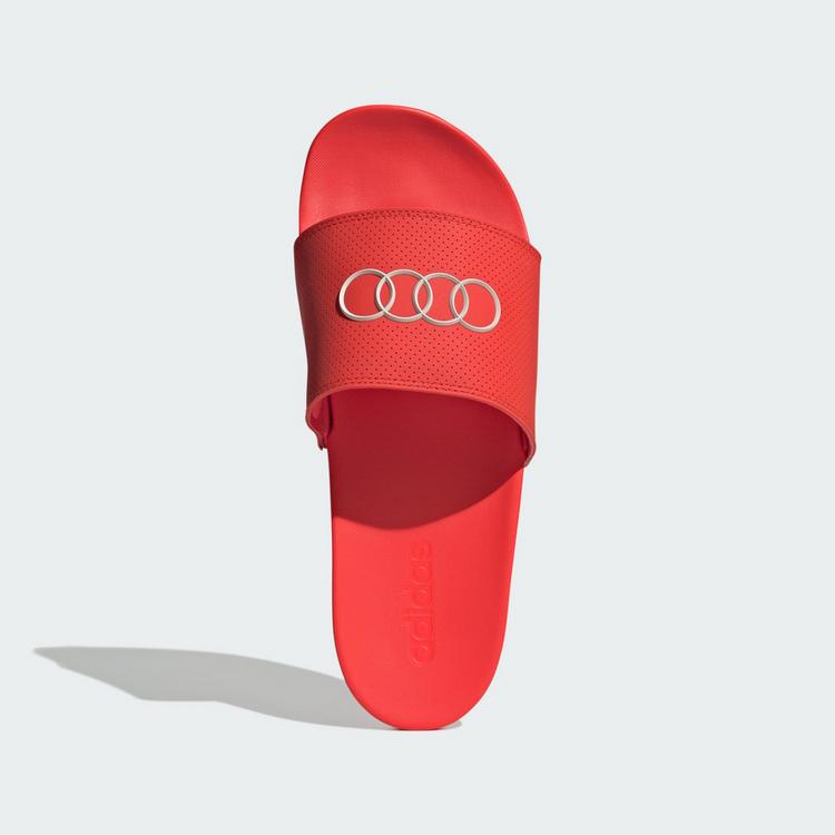 adidas adidas ADILETTE COMFORT AUDI REVOLUT F1 TEAM Slipper - Hi-Res Red / Hi-Res Red / Chalk Pearl - 1 | SportScheck