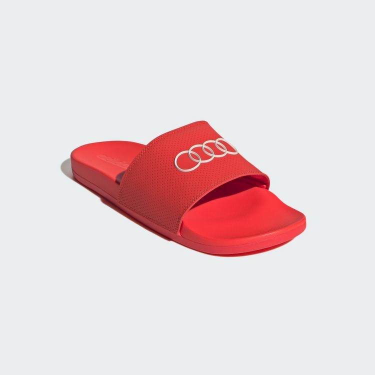 adidas adidas ADILETTE COMFORT AUDI REVOLUT F1 TEAM Slipper - Hi-Res Red / Hi-Res Red / Chalk Pearl - 3 | SportScheck