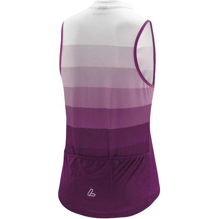 L&ouml;ffler L&ouml;ffler W BIKE SLEEVELESS JERSEY HZ RA Trikot Damen - Bordeaux432 - 0 | SportScheck
