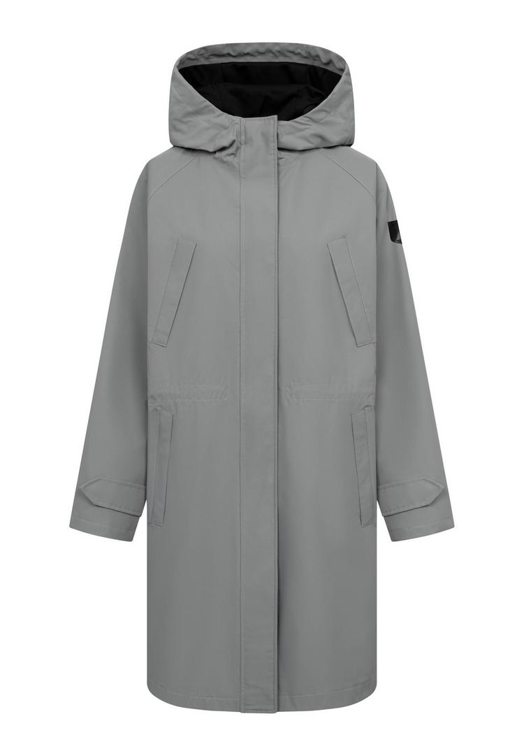 Derbe Derbe Deutby Regenmantel Damen - neutral gray_jet black - 0 | SportScheck