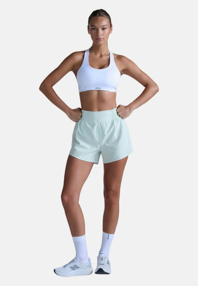 2XU 2XU Aero Hi-Rise 4 Inch Shorts Tights Damen - mint dust-mint reflective - 0 | SportScheck