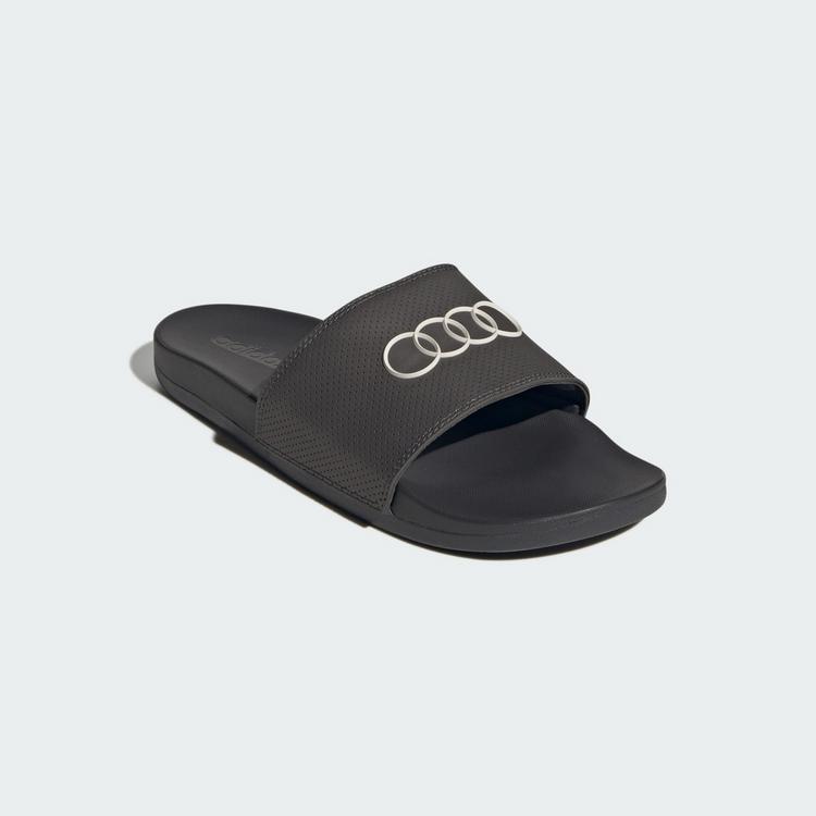 adidas adidas ADILETTE COMFORT AUDI REVOLUT F1 TEAM Slipper - Utility Black / Utility Black / Chalk Pearl - 3 | SportScheck