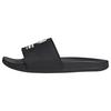 adidas adilette Comfort MER Badeschlappen Slipper - Core Black / Core Black / Cloud White
