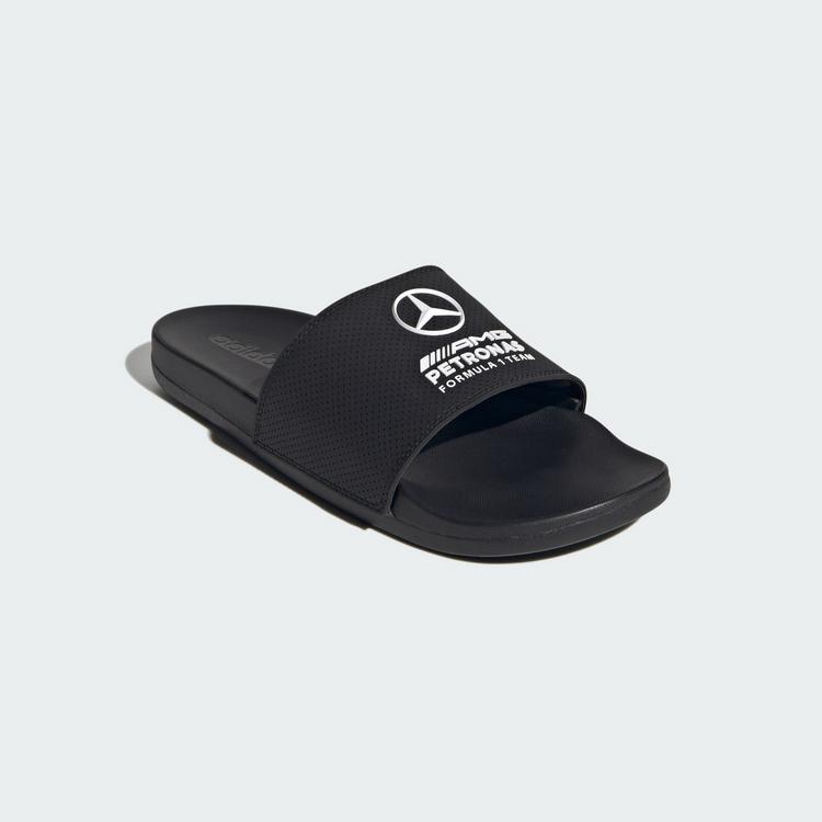 adidas adidas adilette Comfort MER Badeschlappen Slipper - Core Black / Core Black / Cloud White - 3 | SportScheck