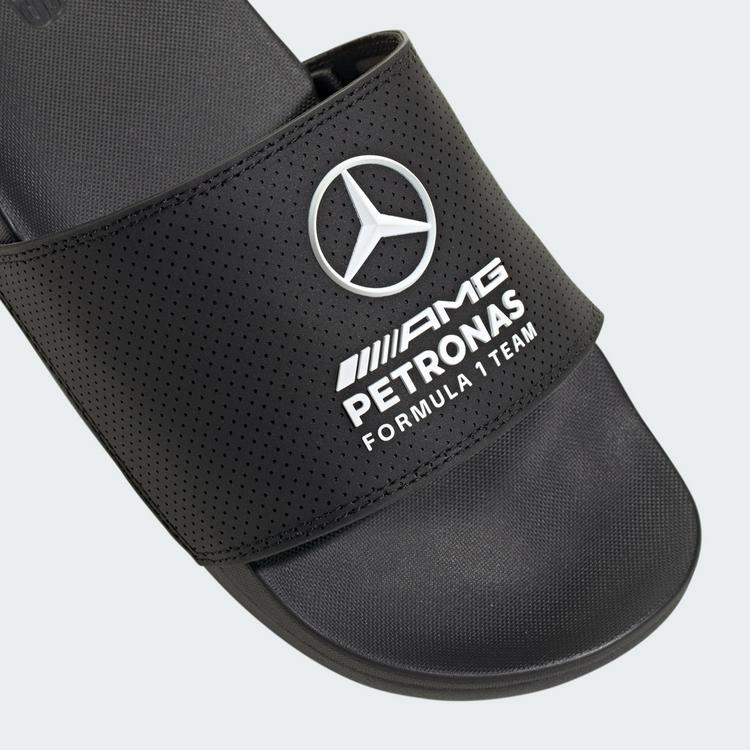 adidas adidas adilette Comfort MER Badeschlappen Slipper - Core Black / Core Black / Cloud White - 6 | SportScheck