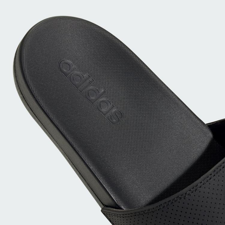 adidas adidas adilette Comfort MER Badeschlappen Slipper - Core Black / Core Black / Cloud White - 7 | SportScheck