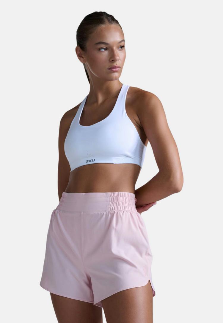 2XU 2XU Aero Hi-Rise 4 Inch Shorts Tights Damen - pink frost-pink reflective - 4 | SportScheck