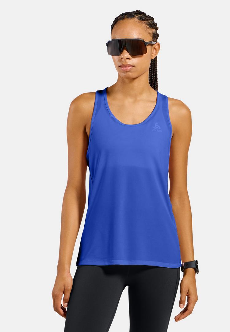 Odlo Odlo Damen Essentials Lauf-Top Laufshirt Damen - dazzling blue(26200) - 0 | SportScheck