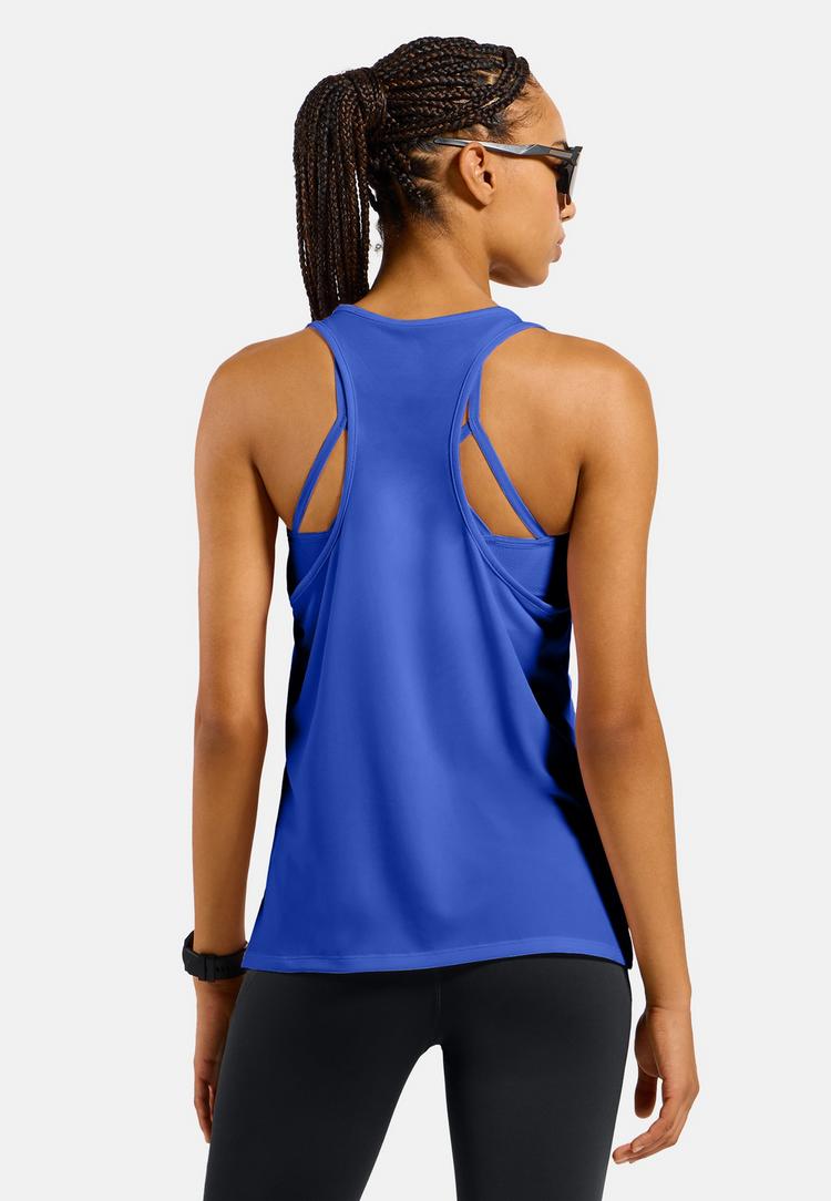 Odlo Odlo Damen Essentials Lauf-Top Laufshirt Damen - dazzling blue(26200) - 1 | SportScheck