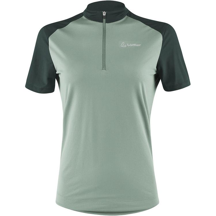 L&ouml;ffler L&ouml;ffler W BIKE SHIRT HZ PURANA Trikot Damen - Gr&uuml;n2022 - 0 | SportScheck