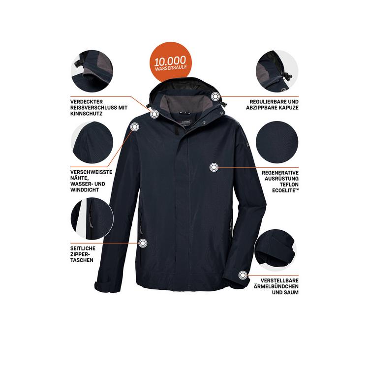 KILLTEC KILLTEC KOS 87 Funktionsjacke Herren - Blau3098 - 3 | SportScheck