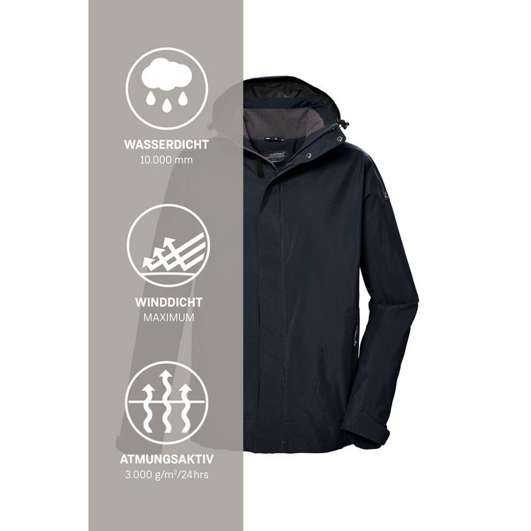 KILLTEC KILLTEC KOS 87 Funktionsjacke Herren - Blau3098 - 4 | SportScheck