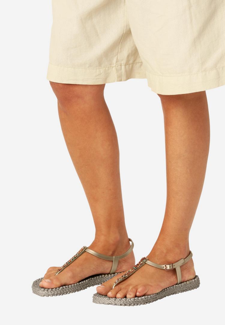 Ilse Jacobsen Ilse Jacobsen CHEERFUL10M Zehentrenner Damen - platin - 3 | SportScheck