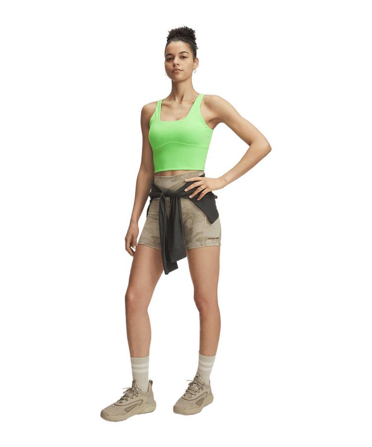 Under Armour Under Armour Project Rock Short Damen Fu&szlig;ballshorts Damen - braun - 1 | SportScheck