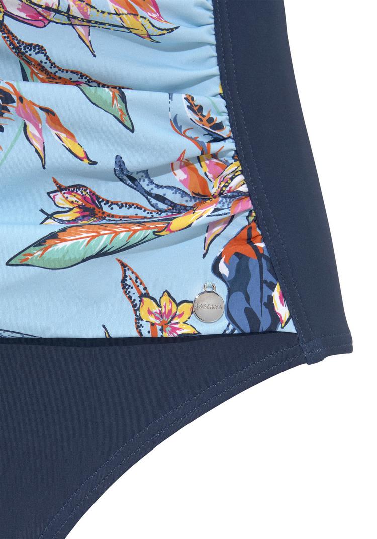 Lascana Lascana Badeanzug Badeanzug Damen - hellblau-bedruckt - 2 | SportScheck